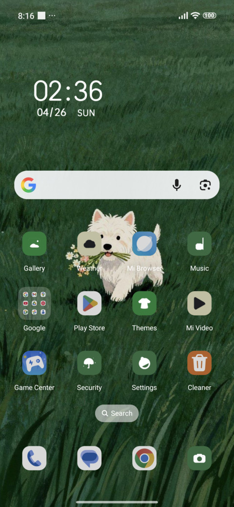 Dog screenshot