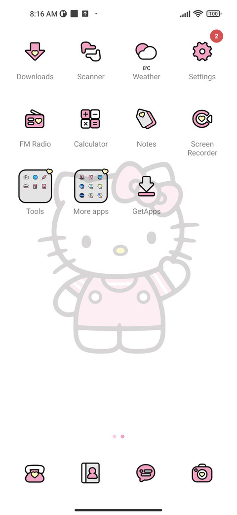 Sanrio simple cute screenshot