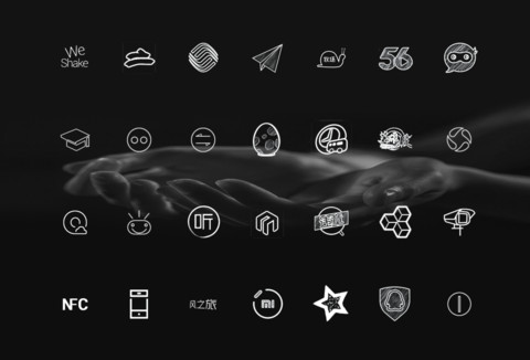 极简线条黑 screenshot