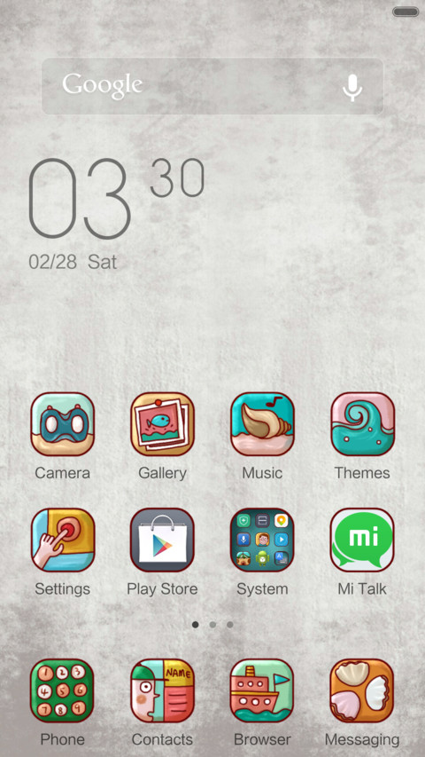 Seaside screenshot