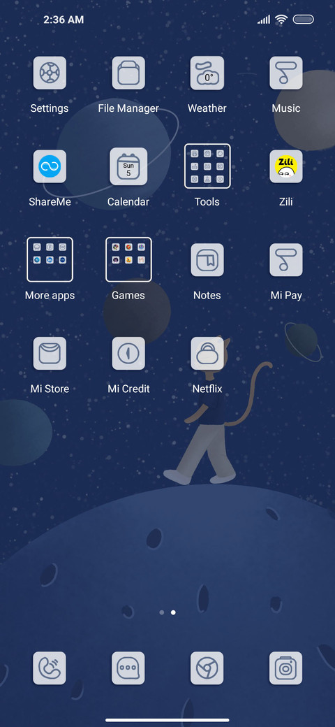 Mimic cat screenshot