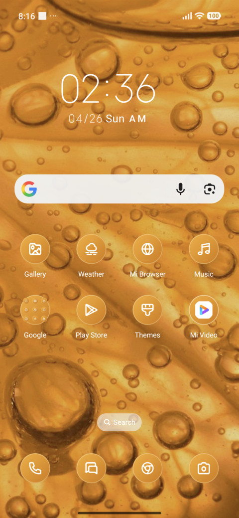 Orange Bubble screenshot