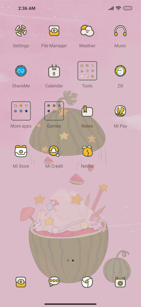 Galaxy dream screenshot