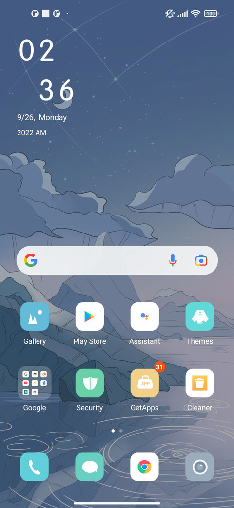 sky OS screenshot