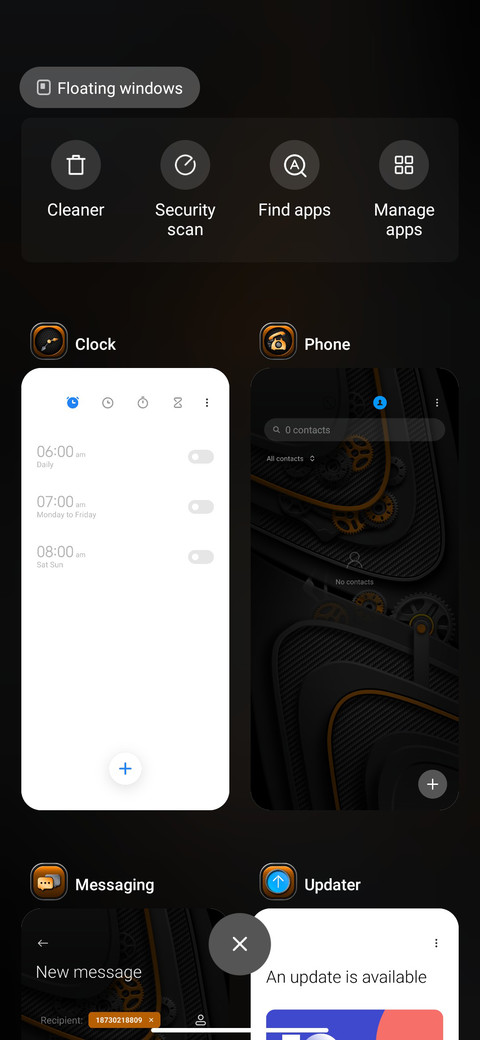 Orange gear screenshot