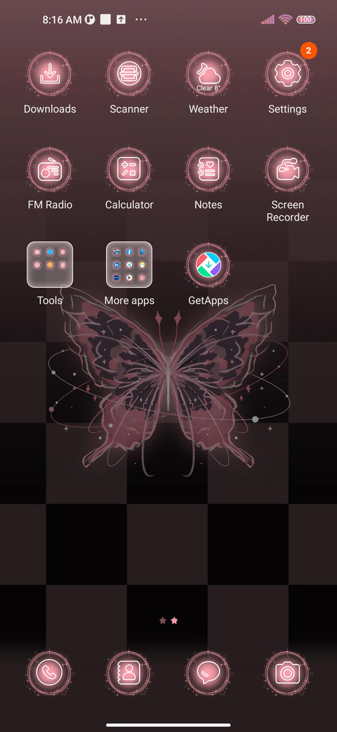 Butterfly Desktop screenshot