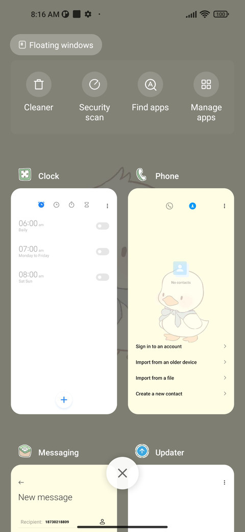 Cute duck screenshot