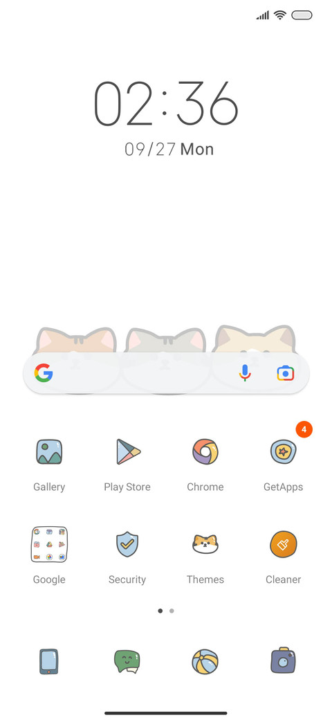Tile cat head screenshot
