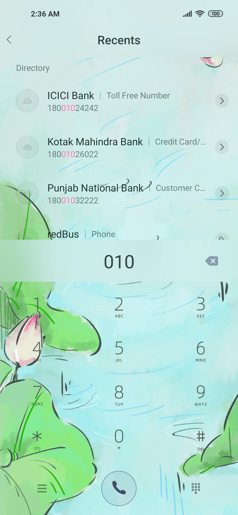 Lotus rhyme screenshot