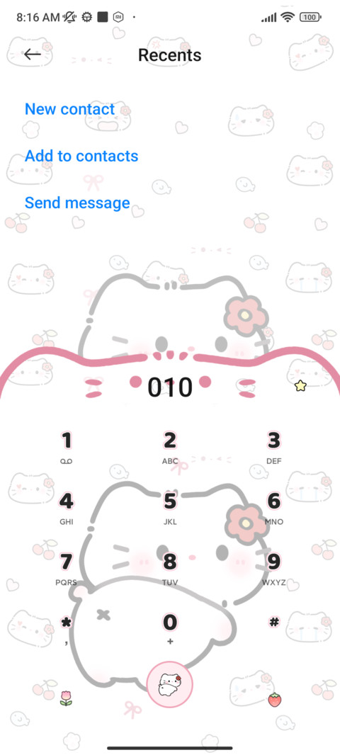 A flat kitten screenshot