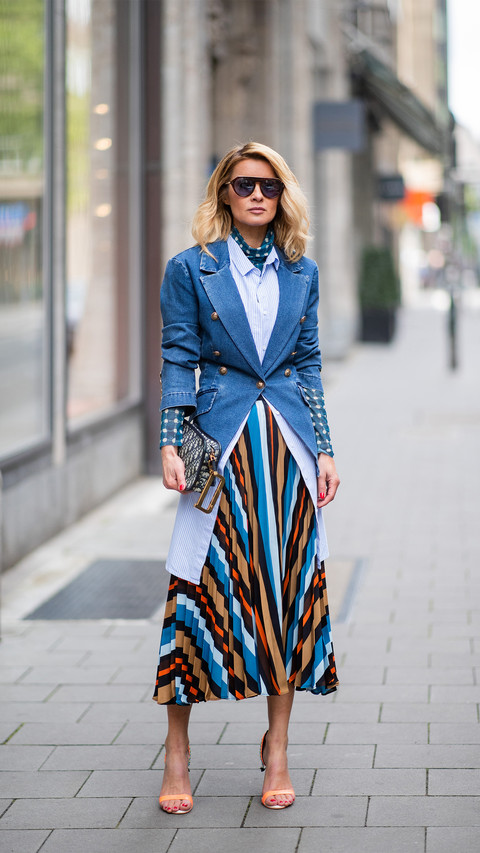 Matching of summer printed skirt 2 screenshot