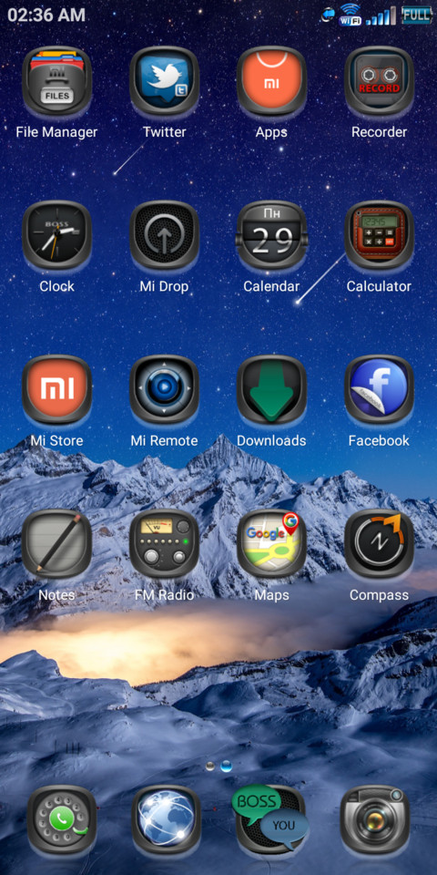 Light screenshot
