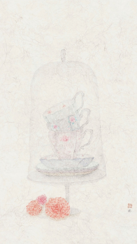 艺璐芳华 魏璐工笔展 screenshot