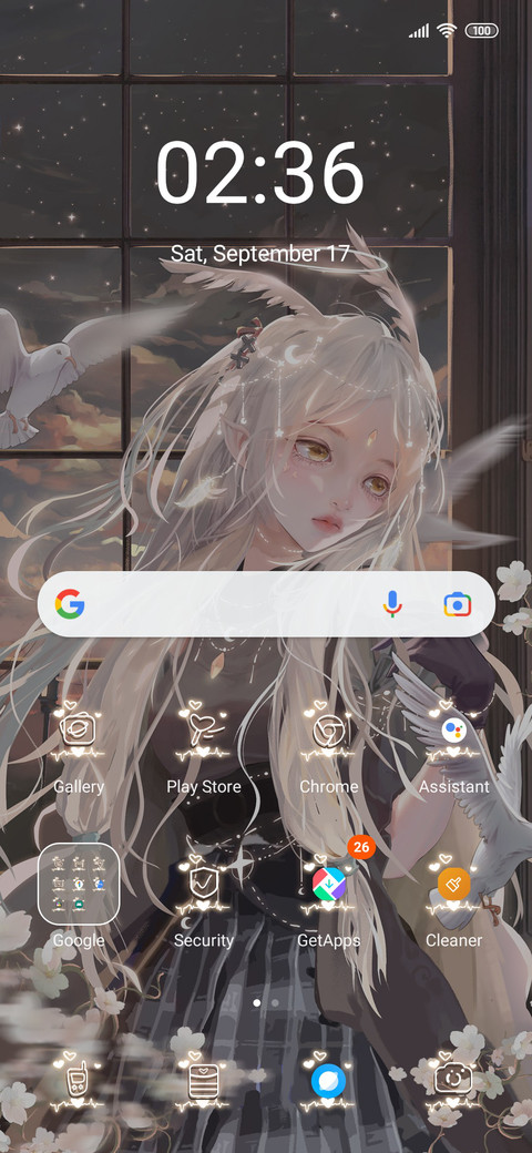 Goddess and Dove screenshot