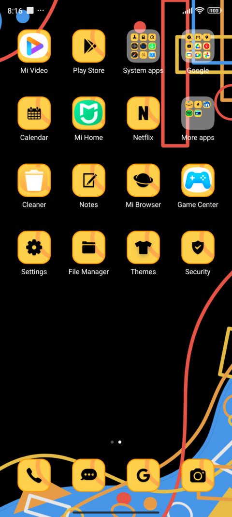 colorful geometry screenshot