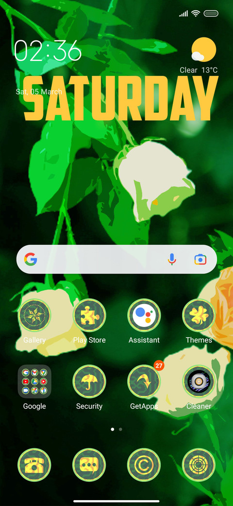 Greenery Rose screenshot
