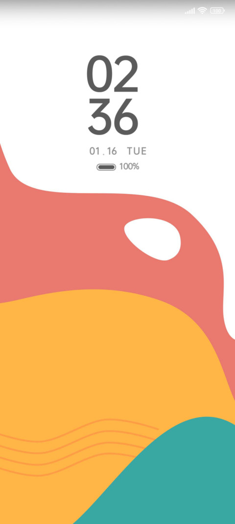 Simple color screenshot
