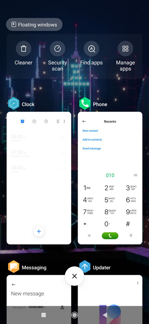 Hexagonal screenshot