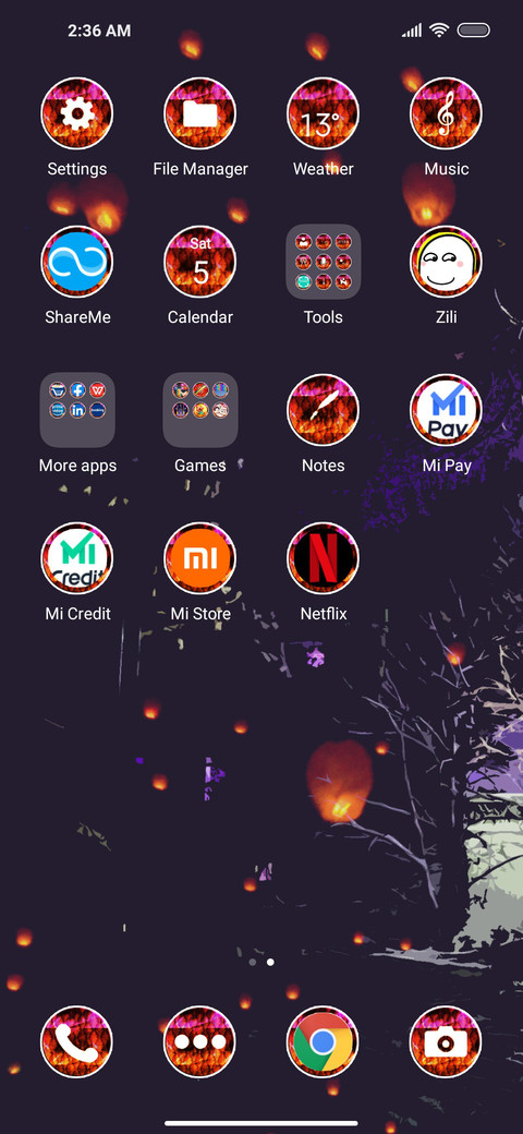 Winter Lights screenshot