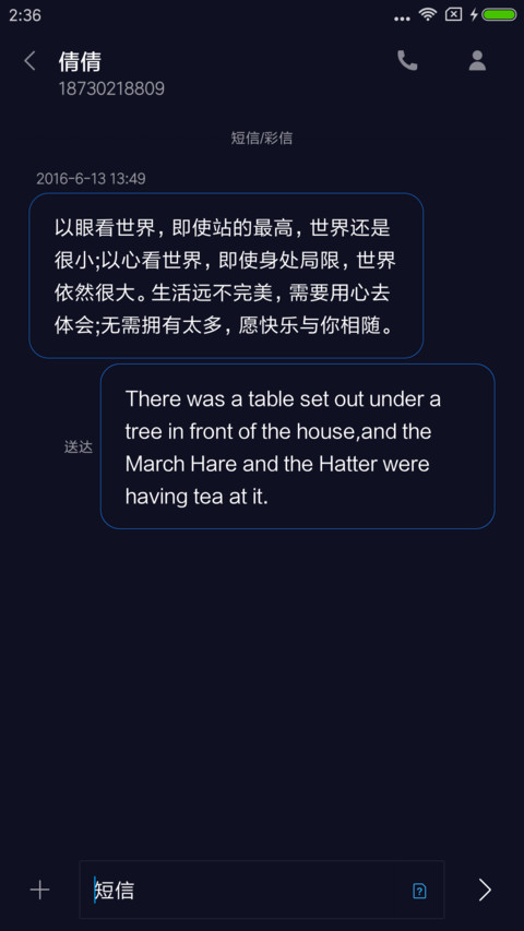 科幻蓝 screenshot