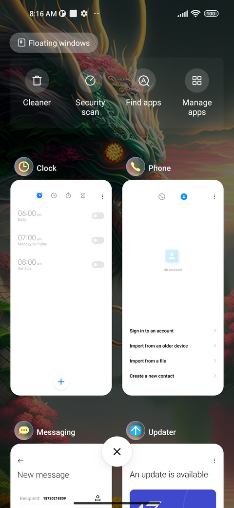 dragon green screenshot