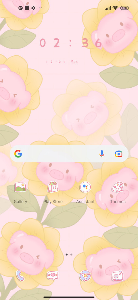 Healing sun pig screenshot