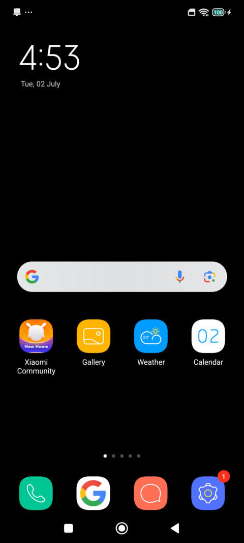 Simple screenshot