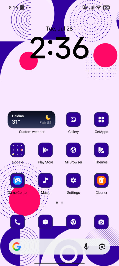 Soft Hues screenshot