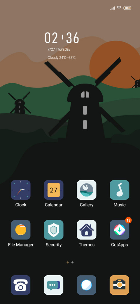 Windmills screenshot