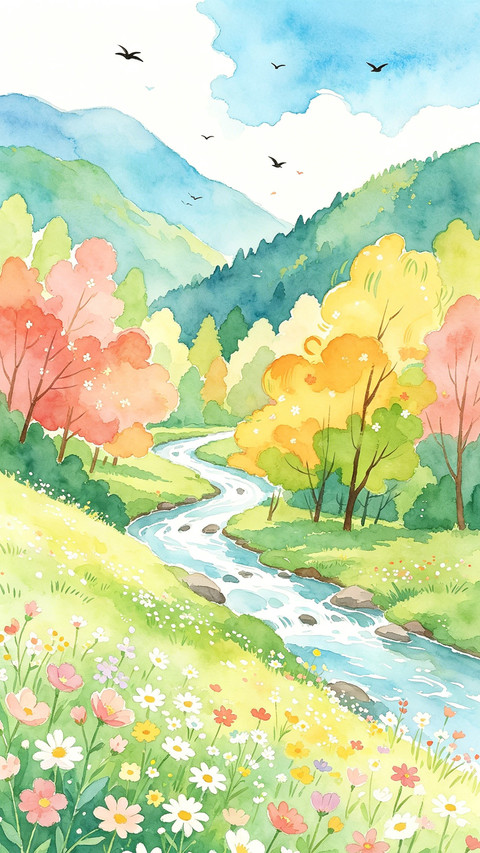 春日水彩 screenshot
