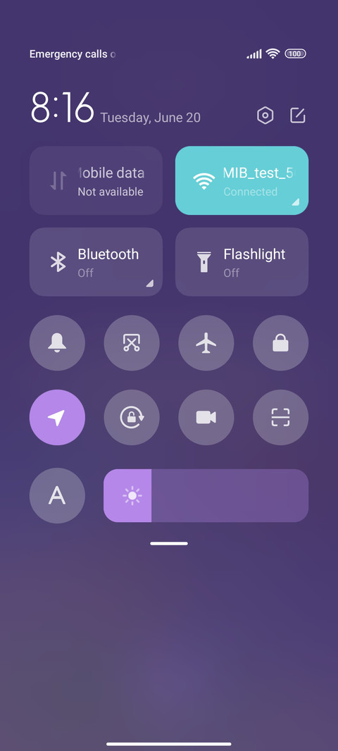 Geometric wave screenshot