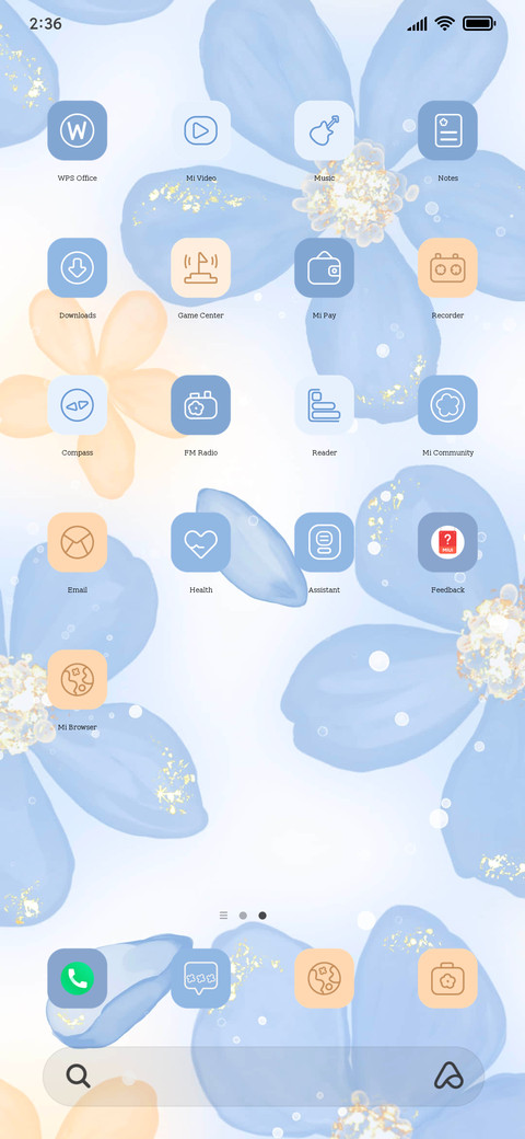 flowers screenshot