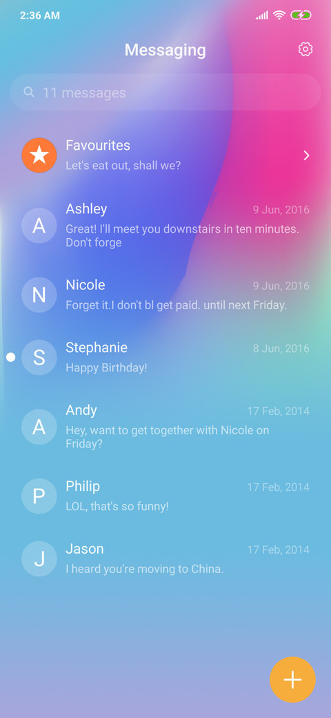 IOS Camouflage screenshot