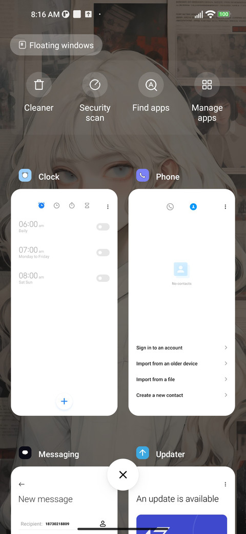 white screenshot