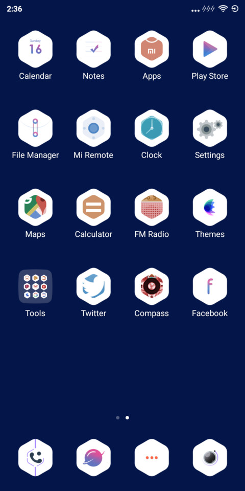 Pure Hexa Dark V10 screenshot