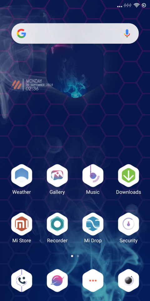 Pure Hexa Dark V10 screenshot