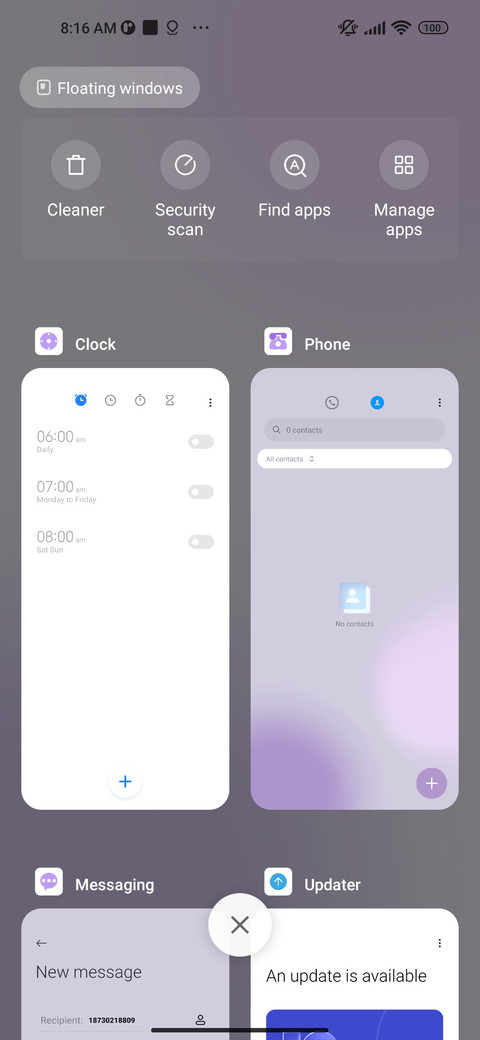 Purple limited screenshot