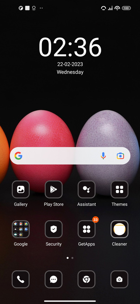 Easter eggs screenshot