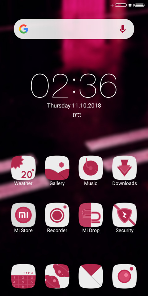 Lavender V10 screenshot