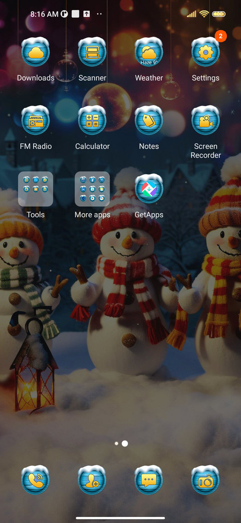 Christmas village screenshot