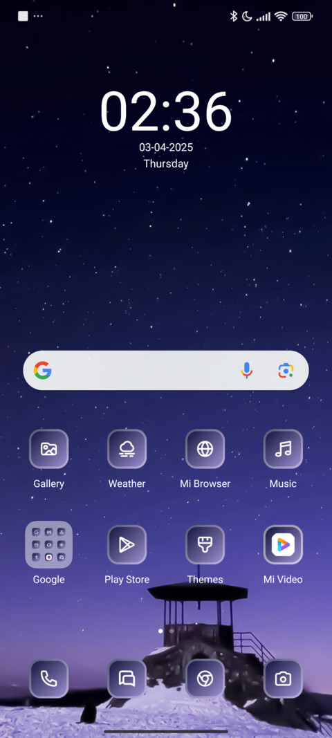 Gazebo Snow screenshot