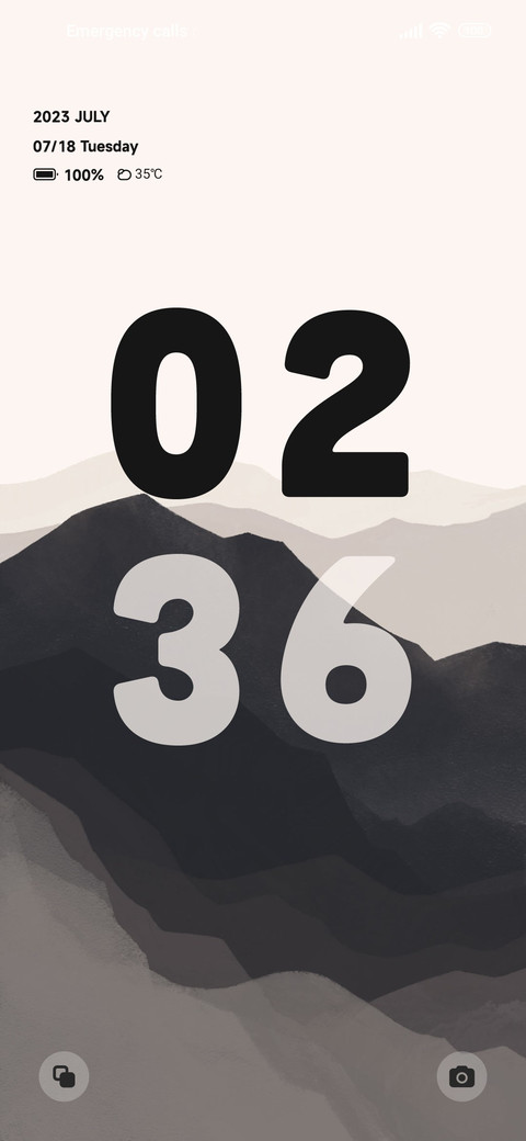 Mountain Range screenshot