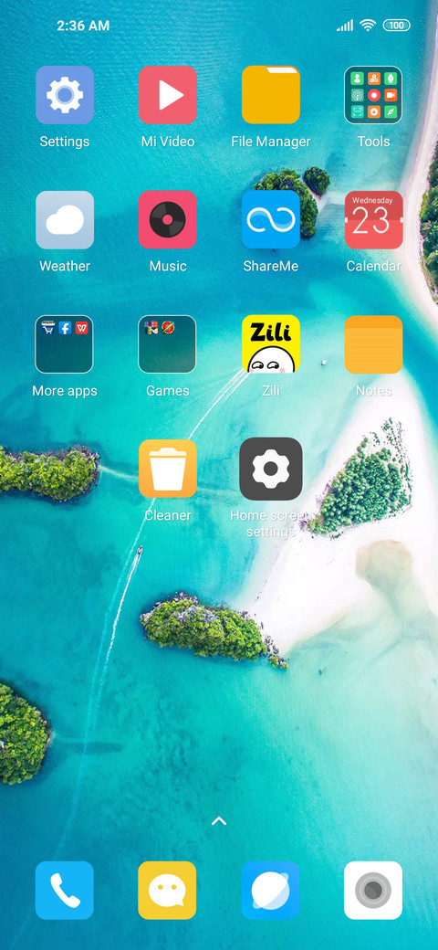 Beach screenshot