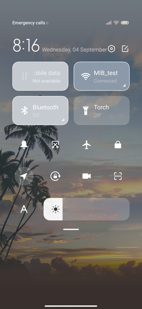 Sunset beach screenshot
