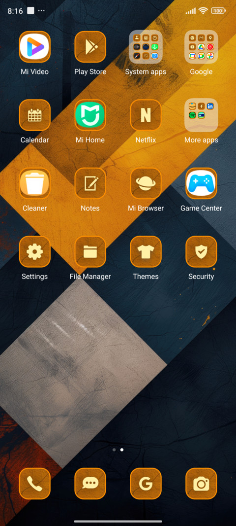 abstract geometry screenshot