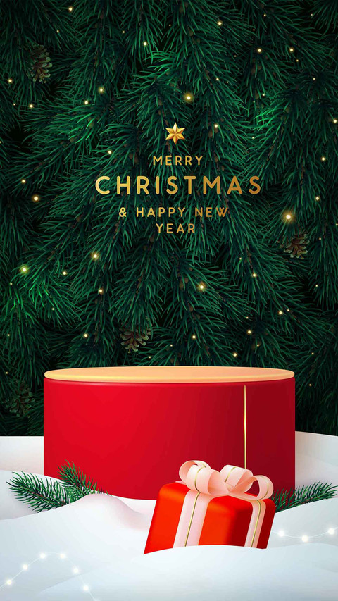 Christmas illustration screenshot