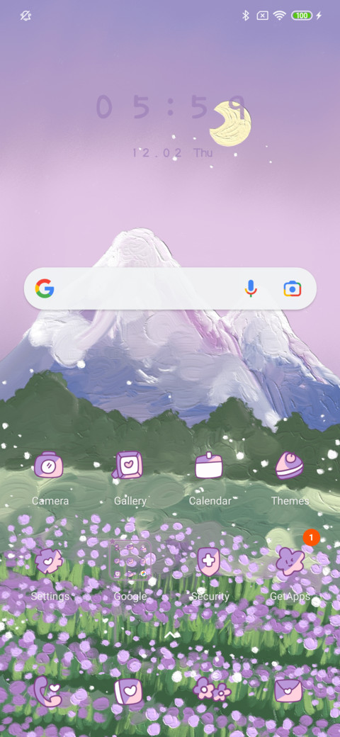 Lavender screenshot