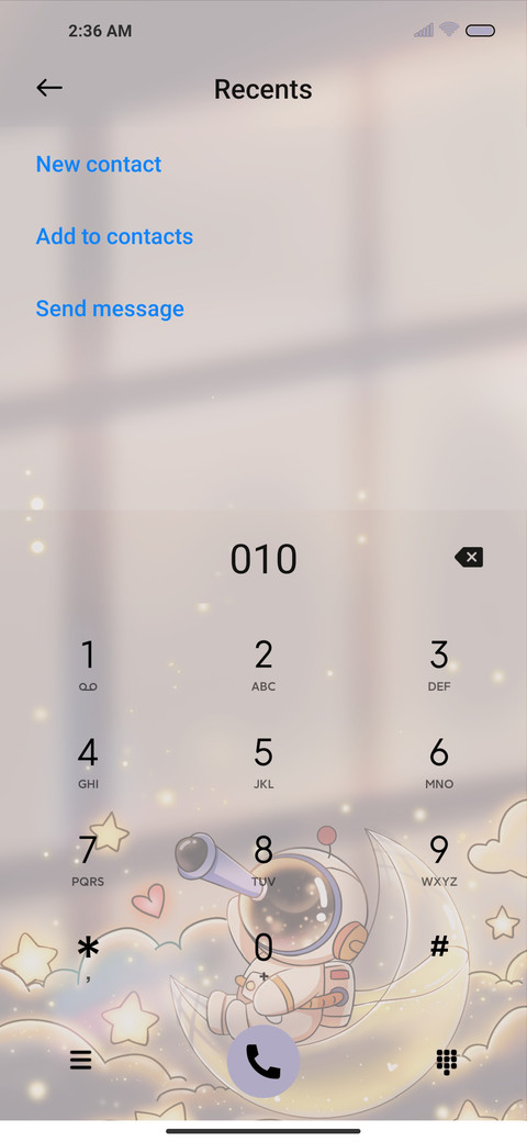 Astronaut light screenshot