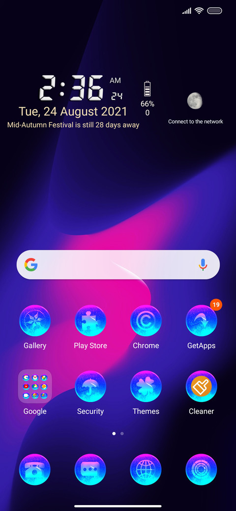 Purple Design screenshot