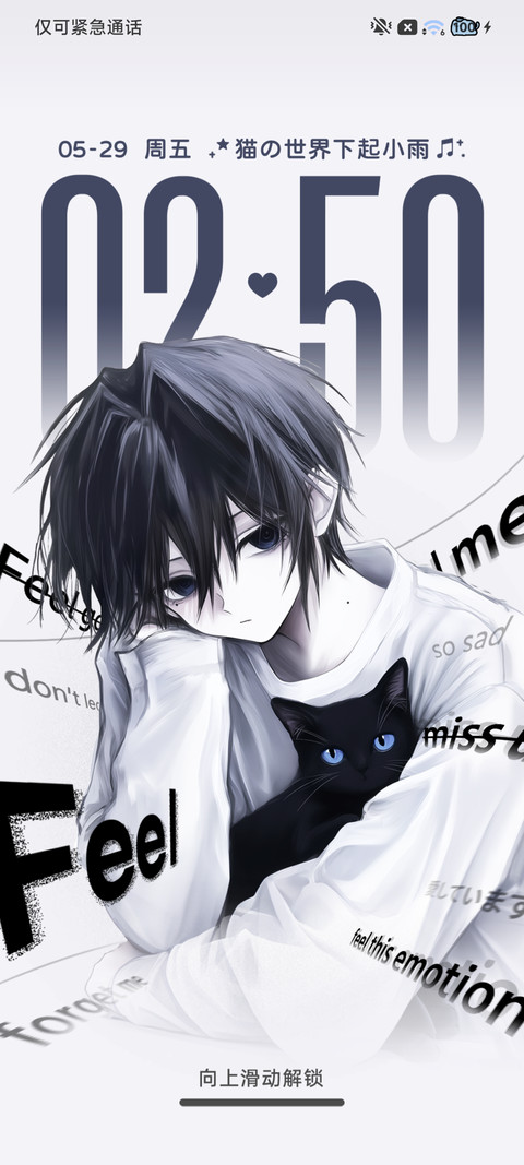 猫与少年 黑白重感 screenshot